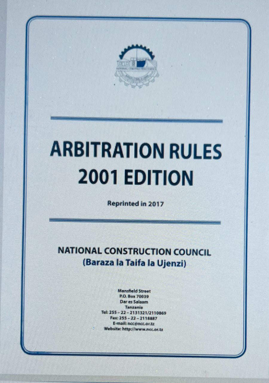 Arbitration Rules 2001 Edition